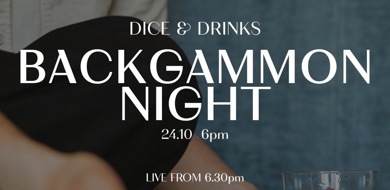 11. BACKGAMMON NIGHT X TRINITII am Samstag, 24. Oktober 2026 | Jetzt anmelden! 22. Oktober 2026 Allgemein, News